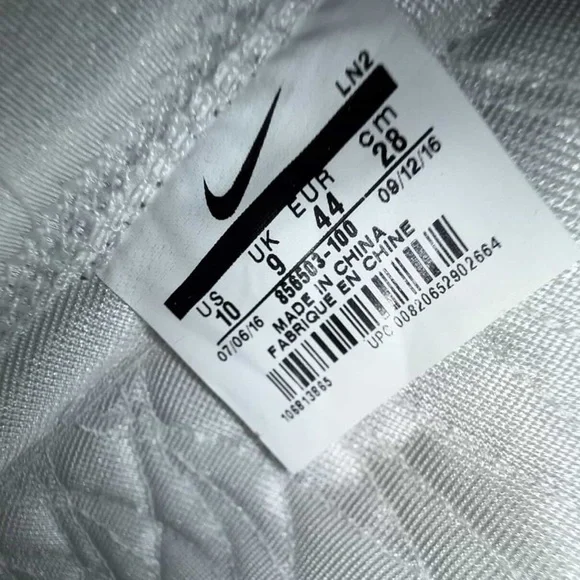 Nike Force Zoom TROUT 3 Baseball Cleats Metal 856503-100 Mens Size 10 - Picture 5 of 5